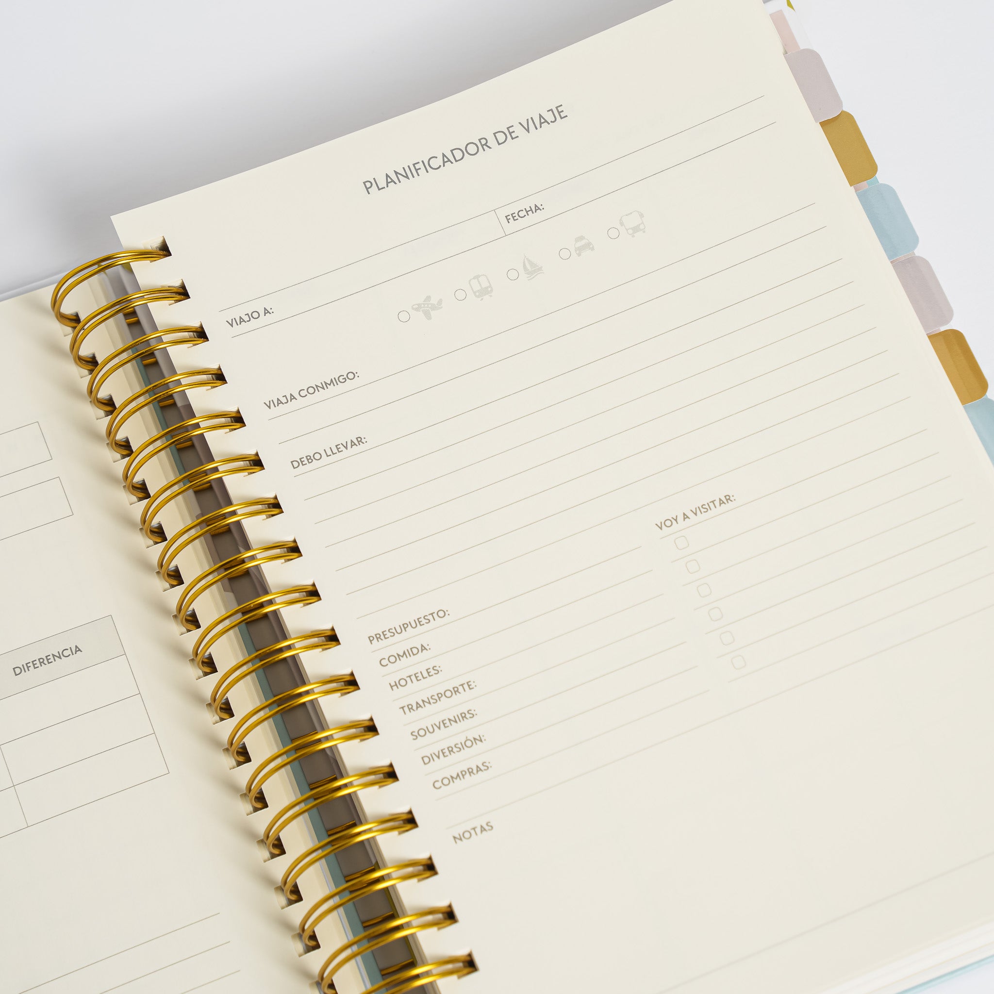 Planes | Agenda | Abstracto