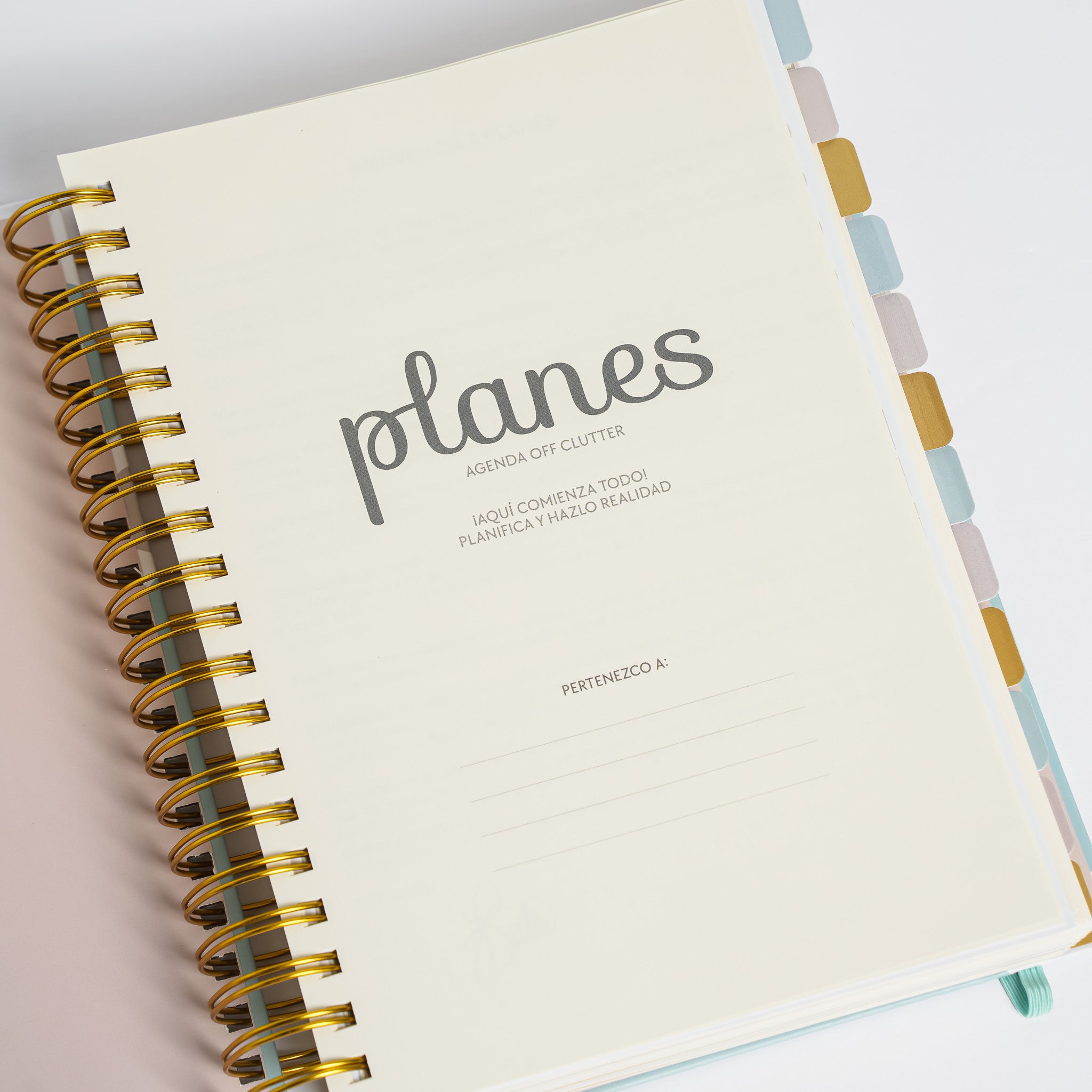 Planes | Agenda | Abstracto